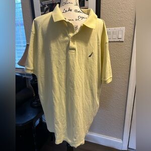 Nautica men’s polo. Yellow. Great shape
